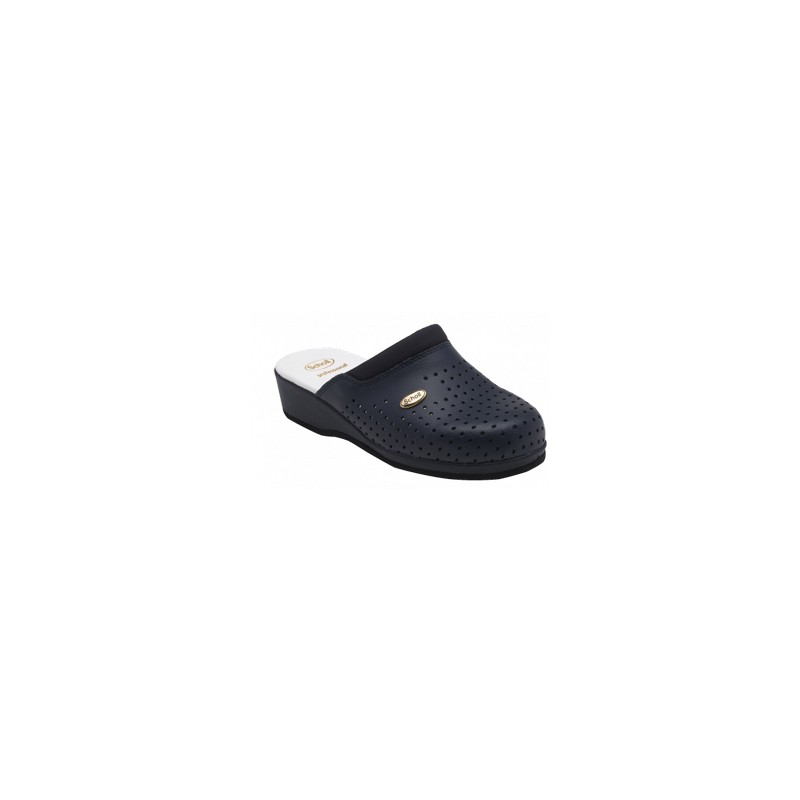 Scholl Clog Back Guard Bycast Unisex Backguard Navy Blue 37