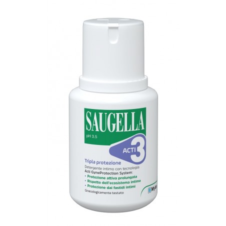 Meda Pharma Saugella Acti3 Detergente Intimo 100 Ml