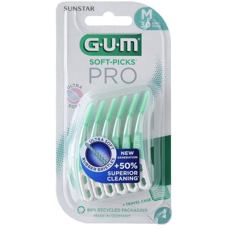 Sunstar Gum Soft Pick Pro Medium 30 Pezzi