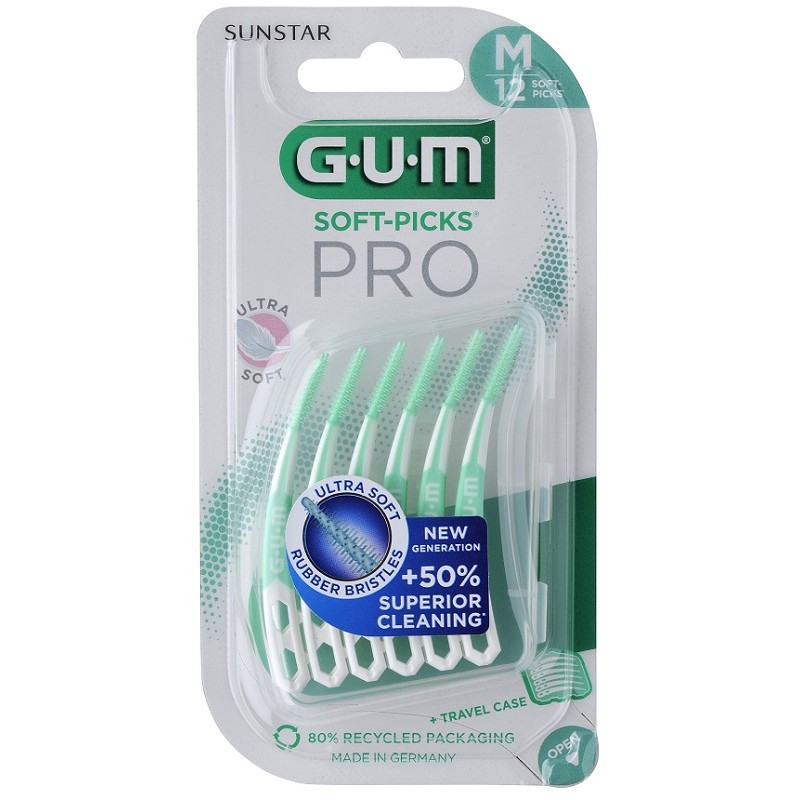 Sunstar Gum Soft Pick Pro Medium 12 Pezzi