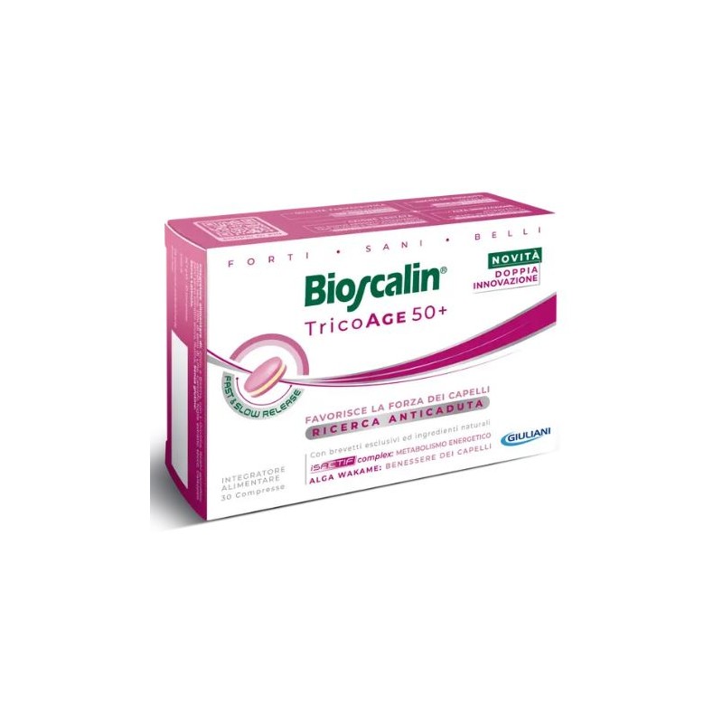 confezione da 30 compresse Bioscalin TricoAge 50+