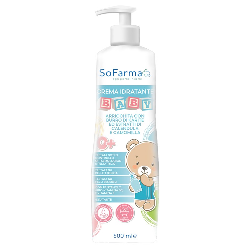 So. Farma. Morra Crema Idratante Corpo Bambini 300 Ml Sofarmapiu'