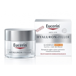 Confezione 30 ml crema eucerin hyaluron filler per tutti i tipi di pelle spf 30