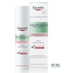 Confezione da 40 ml eucerin  siero tripla azione anti-imperezioni anti-macchie post acne