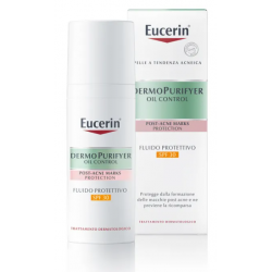 confezione da 50 ml eucerin Dermopurifyer fluido protettivo spf 30