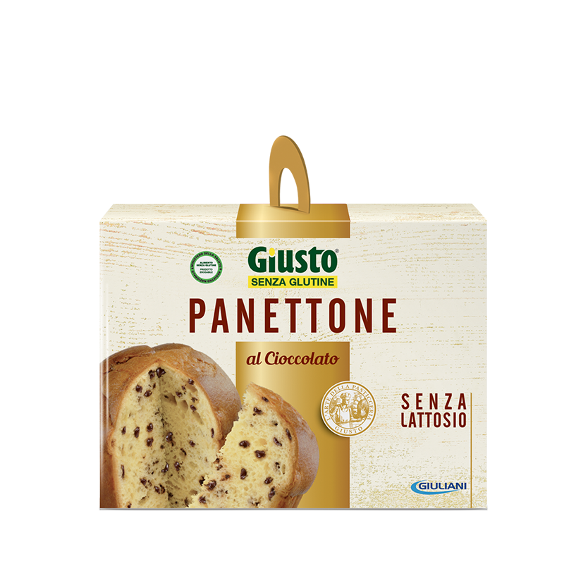 Farmafood Giusto Senza Glutine Panettone Al Cioccolato 500 G