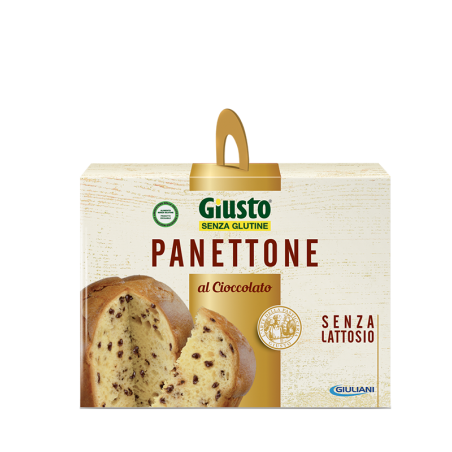 Farmafood Giusto Senza Glutine Panettone Al Cioccolato 500 G