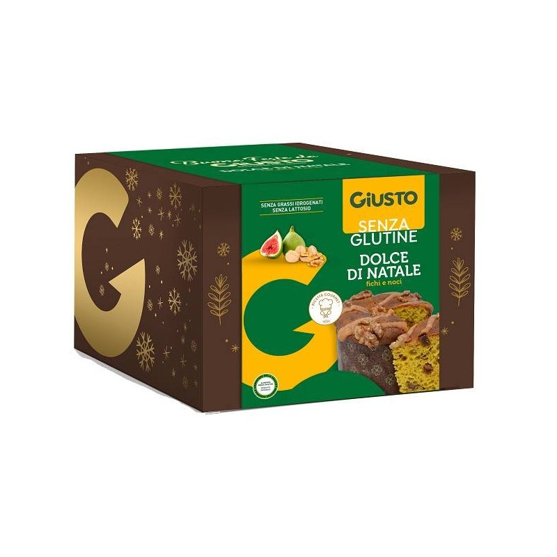 Farmafood Giusto Senza Glutine Dolce Di Natale Panettone Fichi E Noci 600 G