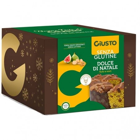 Farmafood Giusto Senza Glutine Dolce Di Natale Panettone Fichi E Noci 600 G