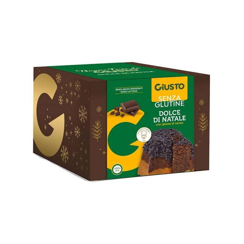 Farmafood Giusto Senza Glutine Dolce Di Natale Pandoro Cioccolato 500 G