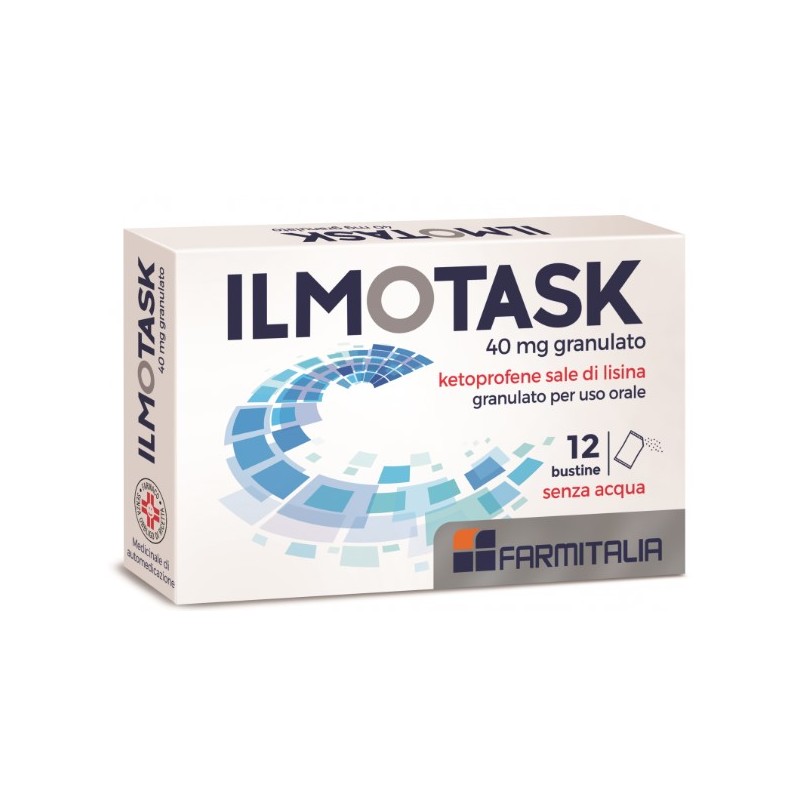 Farmitalia - Soc. Unipers. Ilmotask 40 Mg Granulato Ketoprofene Sale Di Lisina