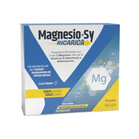 Syrio Magnesio Sy Ricarica 20 Bustine