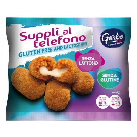 Garbo Surgelati Suppli' Di Riso Panato Prefritto Surgelato 200 G