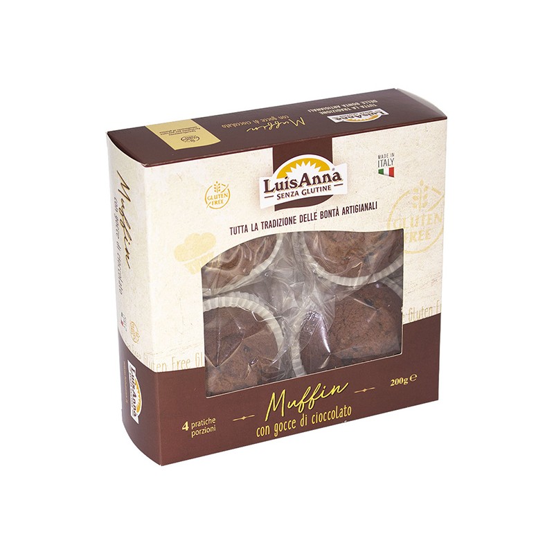 Luisanna Muffin Cioccolato 4 X 50 G