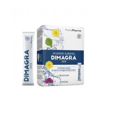 Promopharma Dimagra Dren 20 Stick Da 15 Ml