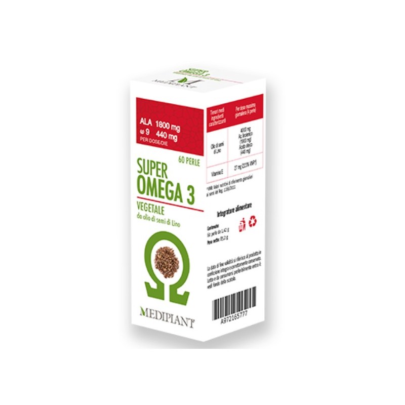 Mediplant Di Tinghino Mg&c Super Omega 3 Vegetale 60 Perle