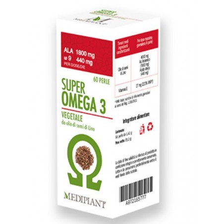 Mediplant Di Tinghino Mg&c Super Omega 3 Vegetale 60 Perle