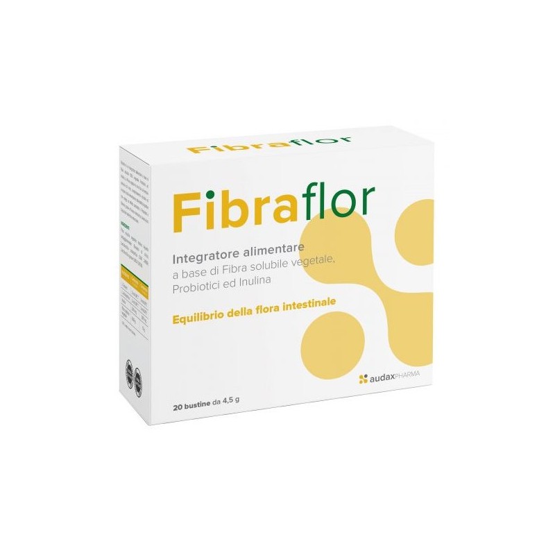 Audax Pharma Fibraflor 20 Bustine Da 4,5 G