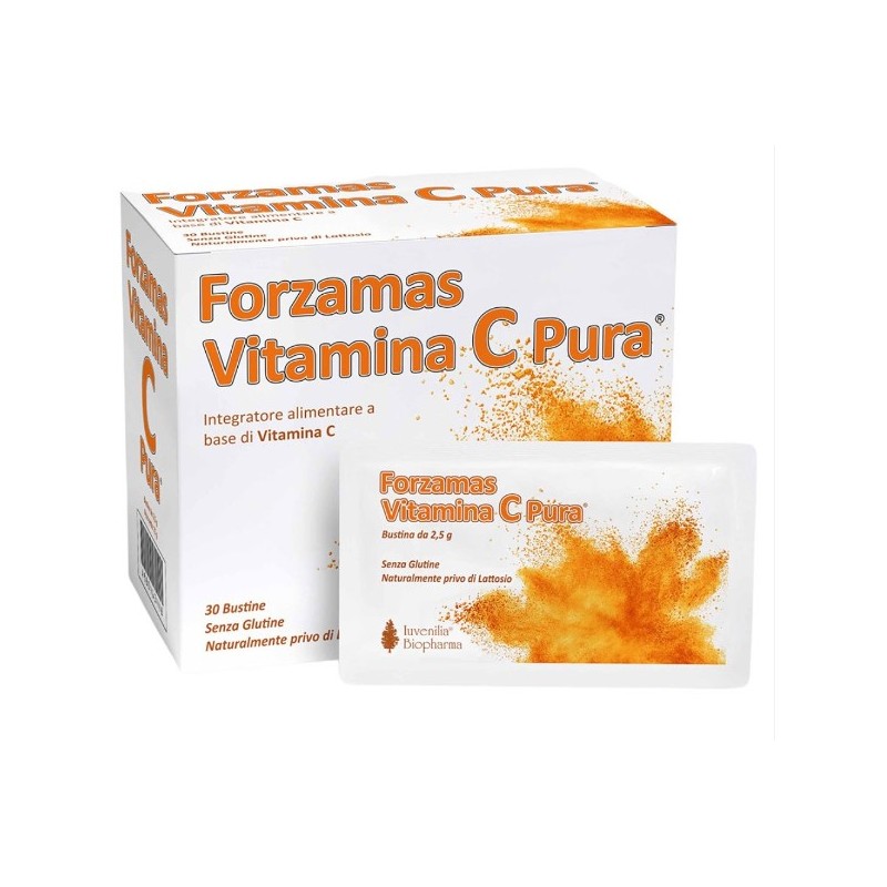 Iuvenilia Biopharma Forzamas Vitamina C Pura 30 Bustine