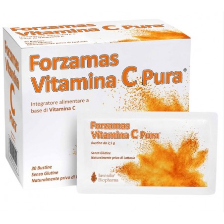 Iuvenilia Biopharma Forzamas Vitamina C Pura 30 Bustine