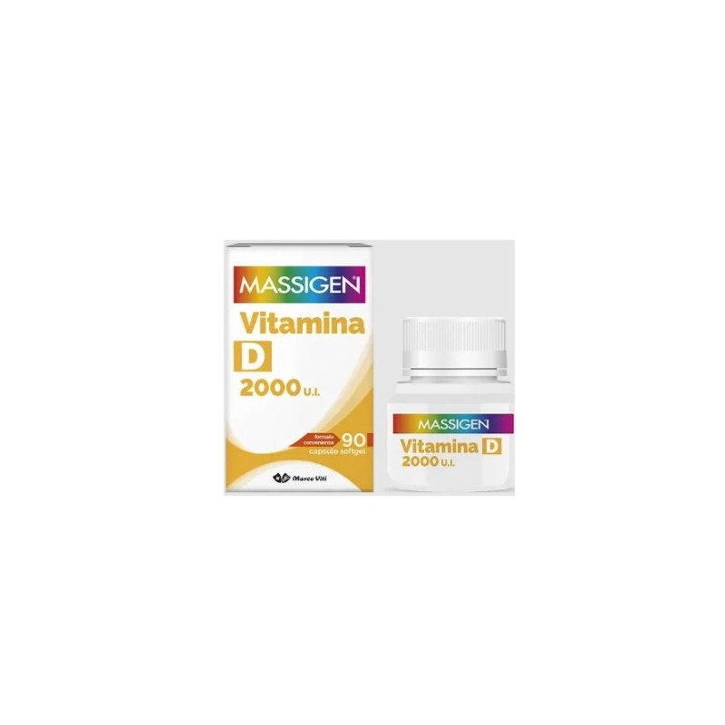 Marco Viti Massigen Vitamina D 2000 Ui 90 Capsule Softgel