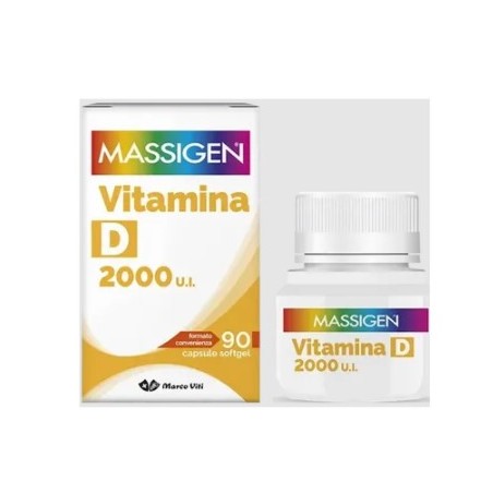 Marco Viti Massigen Vitamina D 2000 Ui 90 Capsule Softgel