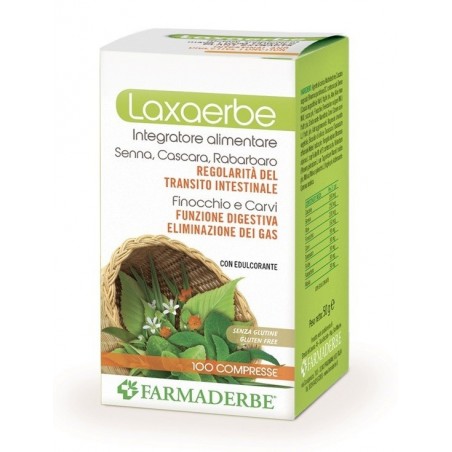 Farmaderbe Laxaerbe 100 Compresse