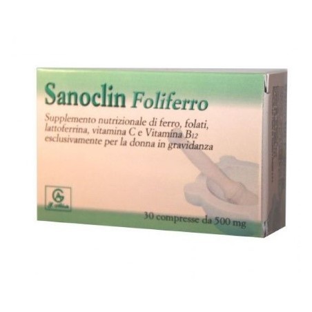 Abbate Gualtiero Sanoclin Foliferro 30 Compresse