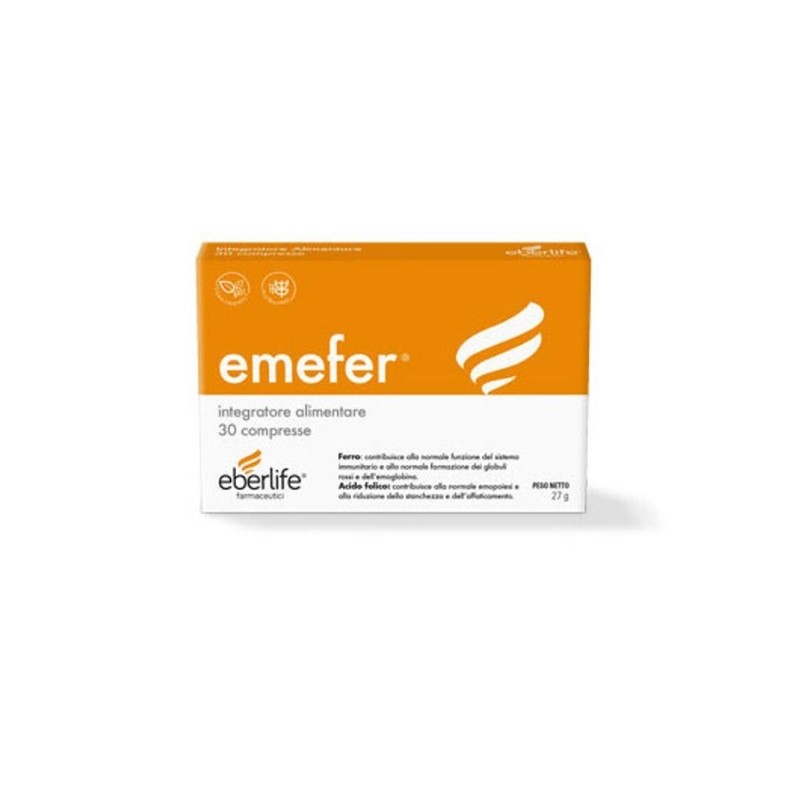 Eberlife Farmaceutici S Emefer 30 Compresse