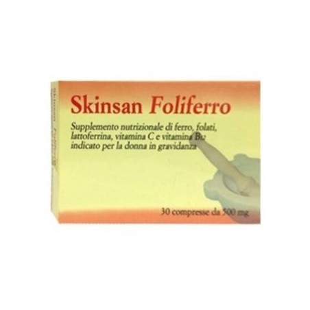 Abbate Gualtiero Skinsan Foliferro 30 Compresse