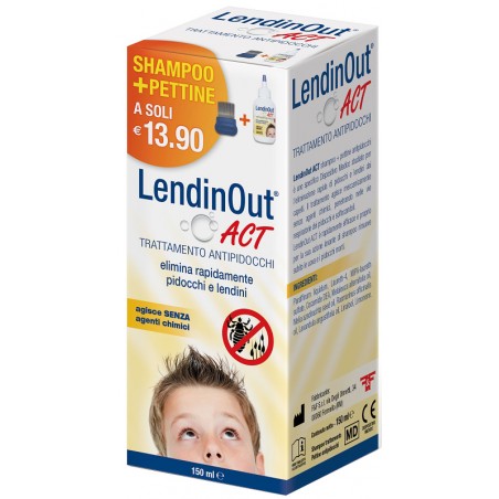 F&f Lendinout Act Antipidocchi 150 Ml