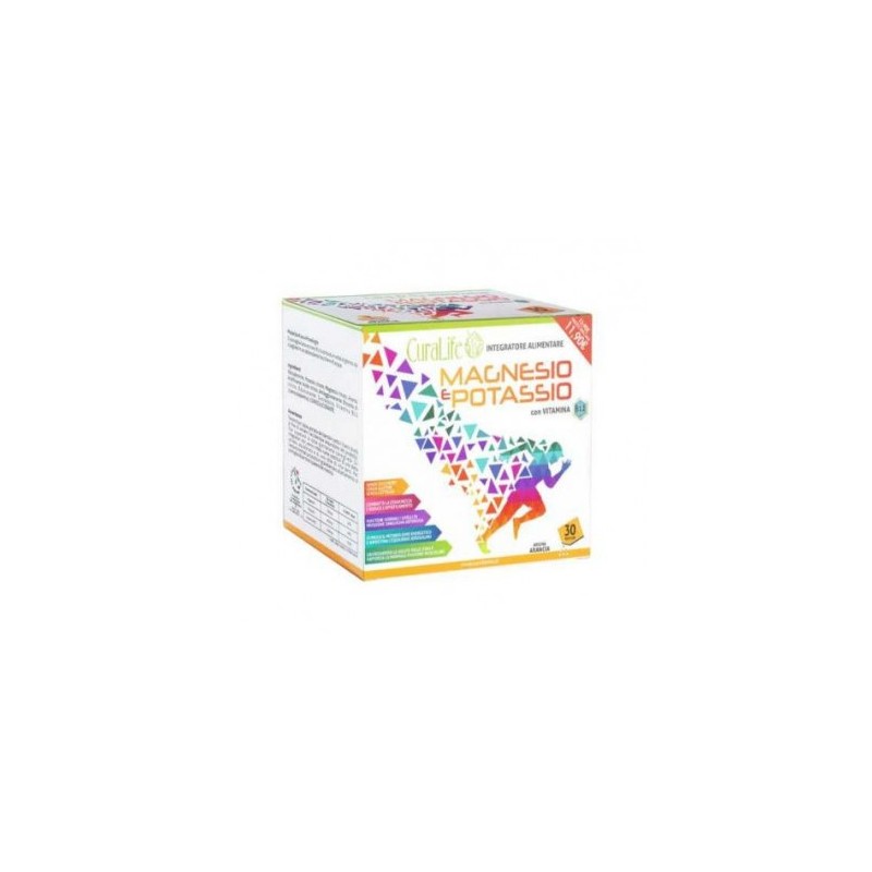 Cura Farma Curalife Magnesio Potassio Arancia 30 Bustine