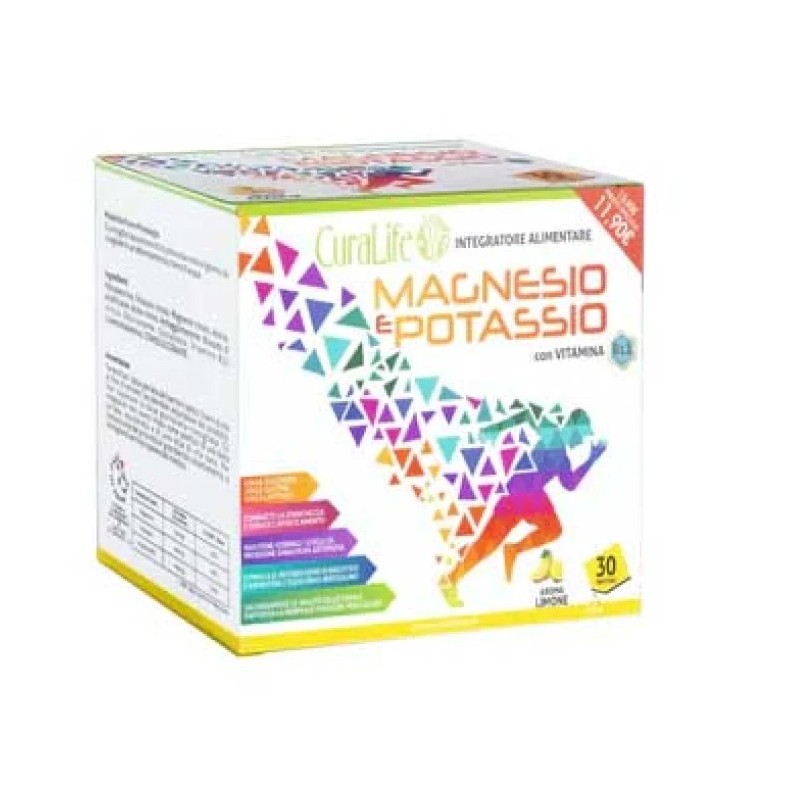 Cura Farma Curalife Magnesio Potassio Limone 30 Bustine