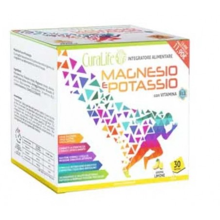 Cura Farma Curalife Magnesio Potassio Limone 30 Bustine