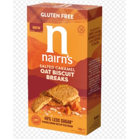 Nairn's Oatcakes Limited Nairn's Biscotti Caramello Salato 160 G