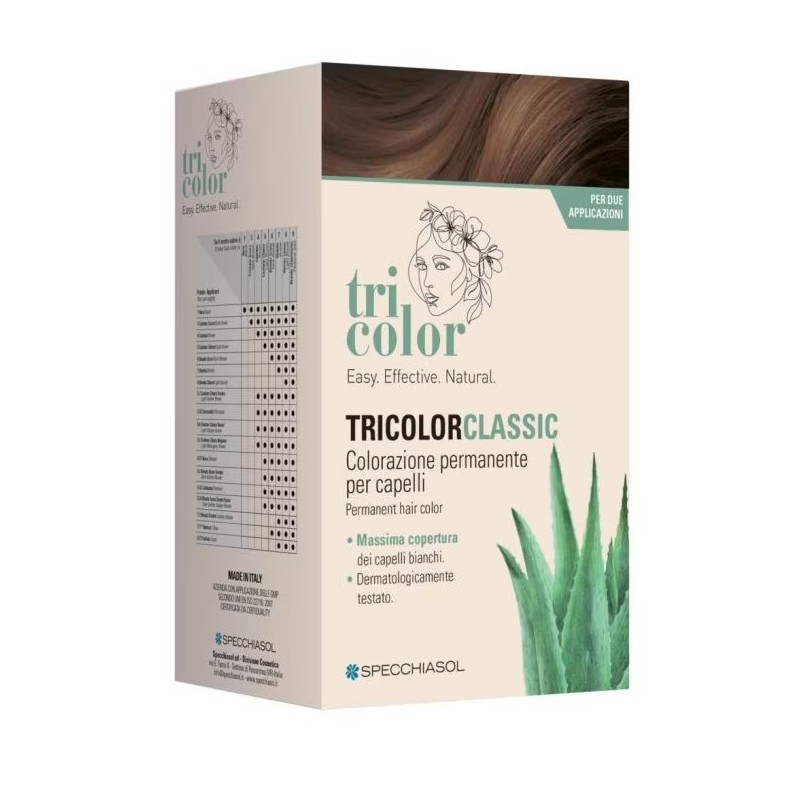 Specchiasol Tricolor Classic 5,4 Rame 2 Tubi 50 Ml + 2 Shaker 50 Ml + 4 Bustine 8 Ml