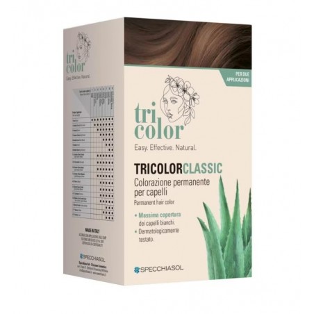 Specchiasol Tricolor Classic 5,4 Rame 2 Tubi 50 Ml + 2 Shaker 50 Ml + 4 Bustine 8 Ml