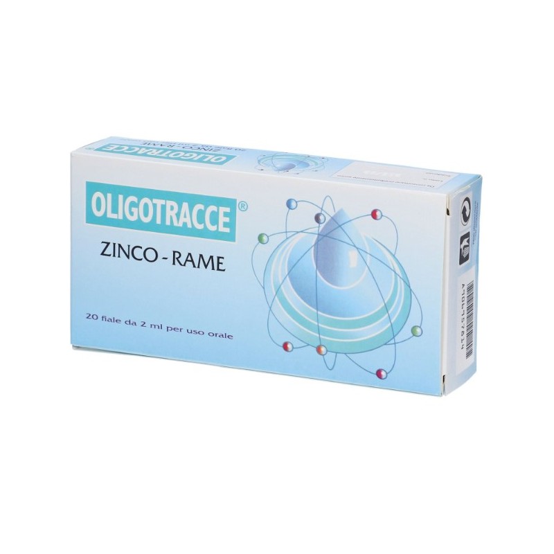 Lizofarm Oligotracce Zinco Rame 20 Fiale 2 Ml