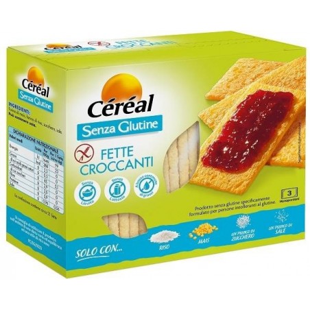 Nutrition & Sante' Italia Cereal Fette Croccanti 3 Monoporzioni