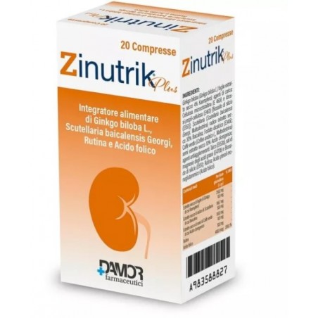 Farmaceutici Damor Zinutrik Plus 20 Compresse