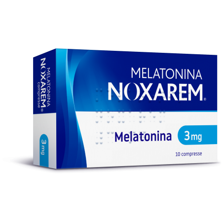 Melatonina Noxarem 3 Mg 10 Compresse