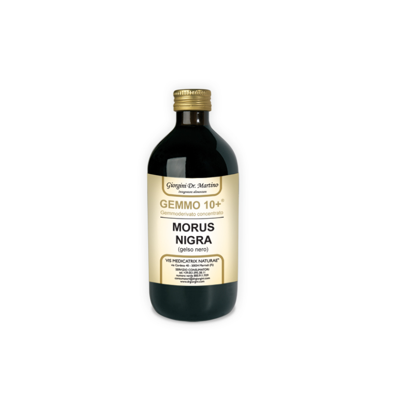 Dr. Giorgini Ser-vis Gemmo 10+ Gelso Nero 500 Ml Liquido Analcolico