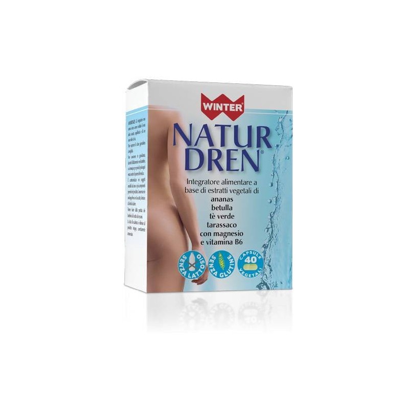 Gdp -general Dietet. Pharma Winter Natur Dren 40 Capsule Vegetali