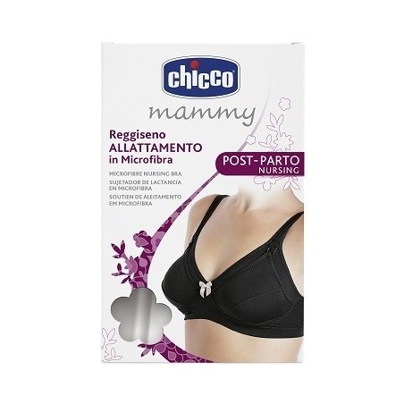 Chicco Mammy Reggiseno Microfibra Allattamento Nero 6c