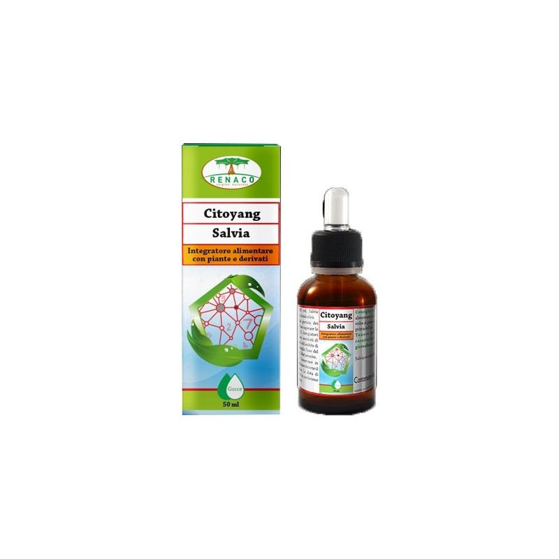 Renaco Italia R. I. Group Citoyang Salvia Gocce Flaconcino 50 Ml