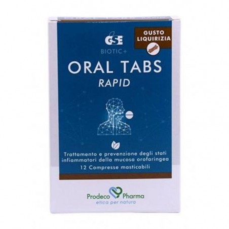 Prodeco Pharma Gse Oral Tabs Rapid Liquirizia 12 Compresse