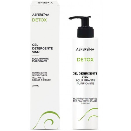 Pharmalife Research Aspersina Detox Gel Detergente Viso 250 Ml