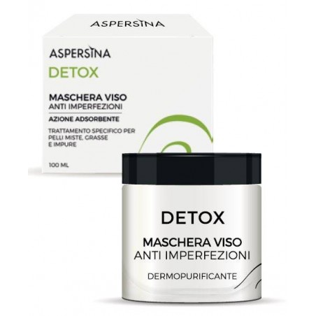 Pharmalife Research Aspersina Detox Maschera Viso 100 Ml