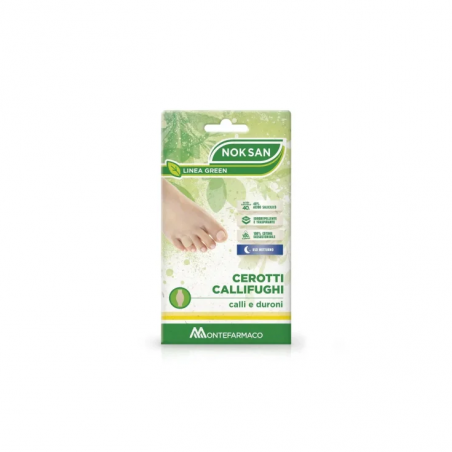 Montefarmaco Cerotto Callifugo Notturno Noksan Green 9 Pezzi