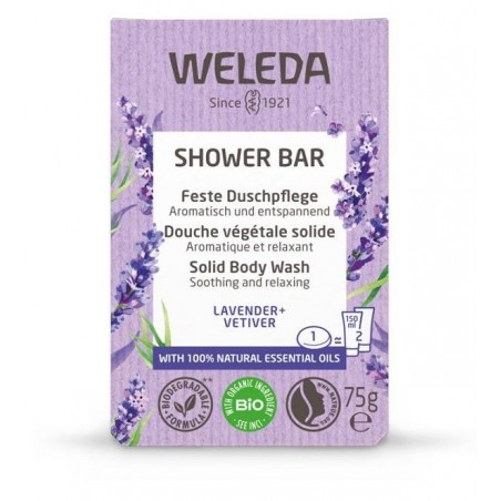 Weleda Italia Bagno Doccia Solido Lavanda + Vetiver 75 G